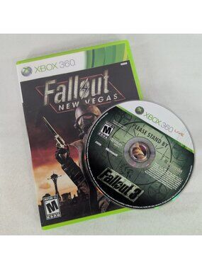 Fallout Lot New Vegas & Fallout 3 Microsoft Xbox 360 CIB Tested Working